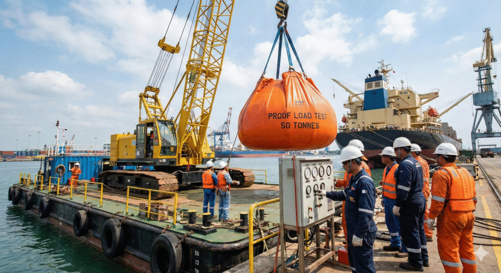 Marine Proof Load Testing UAE