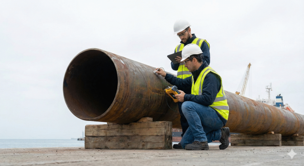 shore based ndt inspection. services abu dhabi