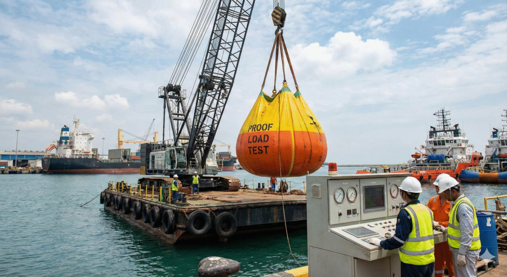 Marine Proof Load Testing Abu Dhabi