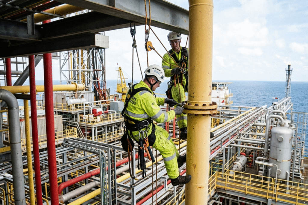Rope Access Oil and Gas services in uae