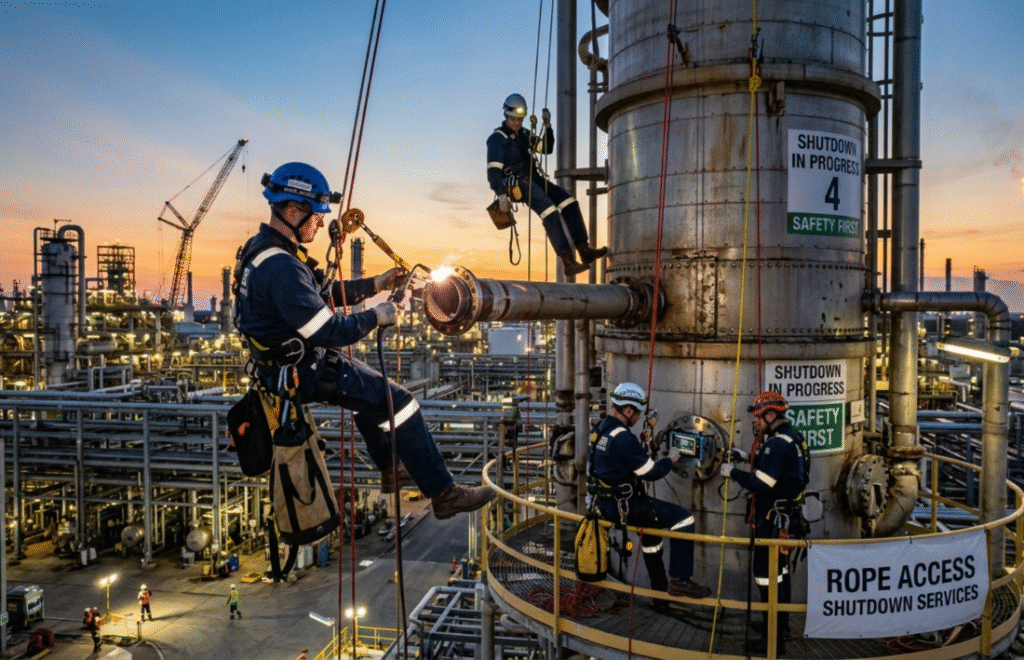 Rope Access Shutdown Services