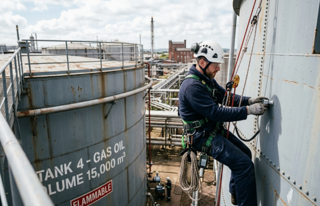 Rope Access Tank Inspection