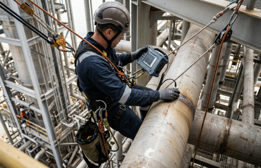 Rope Access Ultrasonic Testing