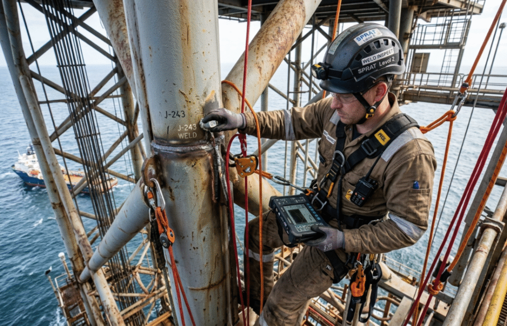 Rope Access Welding Inspection in uae